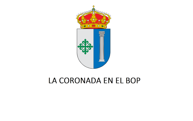 La Coronada en el BOP Badajoz