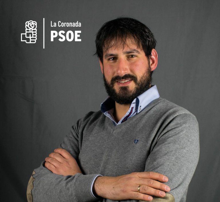 Cristian Maldonado Muñoz alcalde en funciones de La Coronada (Badajoz)